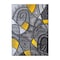Flash Furniture Yellow 8' x 10' Abstract Design Accent Area Rug ACD-RGTRZ860-810-YL-GG - alternate 6